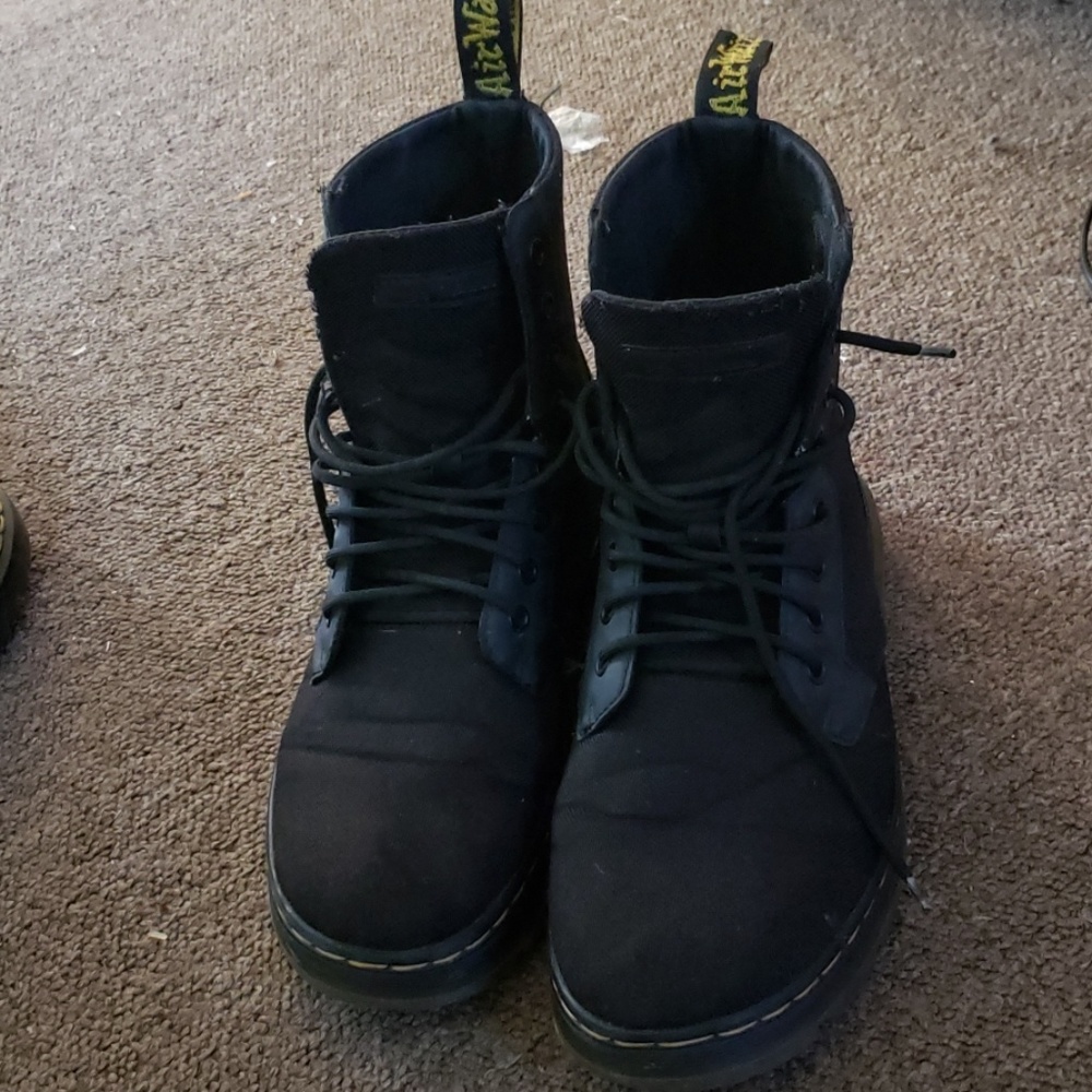 Dr. Martens nylon combat boots